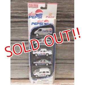 画像: dp-170404-07 Golden Wheels / diet PEPSI Die Cast Metal Car 5Pack