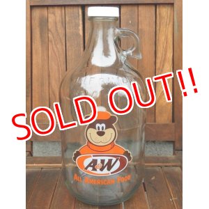 画像: ct-170511-01 A&W / Root Beer 2000's Half Gallon Bottle