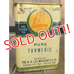 画像: dp-170601-25 Lee / 1930's-1940's Pure Turmeric Can