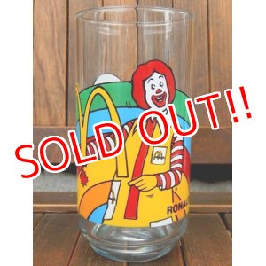 画像: gs-170605-03 McDonald's Canada / 1980's Ronald McDonald Glass