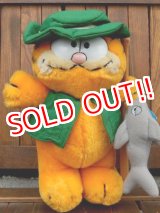 画像: ct-170605-24 Garfield / R.DAKIN 1980's Plush Doll "Fisherman"