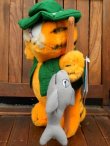 画像3: ct-170605-24 Garfield / R.DAKIN 1980's Plush Doll "Fisherman"