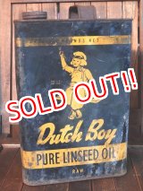 画像: dp-170803-16 Dutch Boy / Vintage Pure Linseed Oil Can 