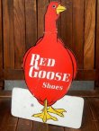 画像1: dp-170803-25 Red Goose Shoes / Vintage Cardboard Sign