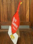 画像4: dp-170803-25 Red Goose Shoes / Vintage Cardboard Sign