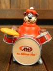 画像1: ct-170803-44 A&W / Great Root Bear 2000's PVC "Drummer"