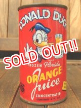 画像: ct-170901-01 Donald Duck / 1942 Orange Juice Can