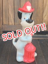 画像: ct-170901-31 Huckleberry Hound / DELL 1960's Rubber Doll "Fireman"