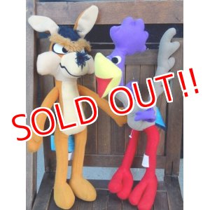 画像: ct-170901-37 Road Runner & Wile E. Coyote / Mighty Star 1971 Plush Doll Set