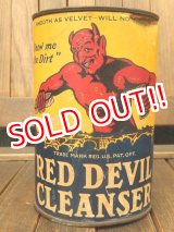 画像: dp-171001-08 RED DEVIL CLEANSER / 1950's Can