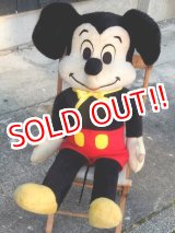 画像: ct-171101-01 Mickey Mouse / 1970's Big Plush Doll