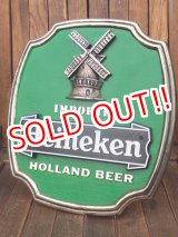 画像: dp-171206-17 Heineken / 1980's Store Display Stand Sign