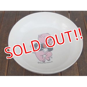 画像: ct-171206-34 Porky Pig / 1960's-1970's Plastic Bowl