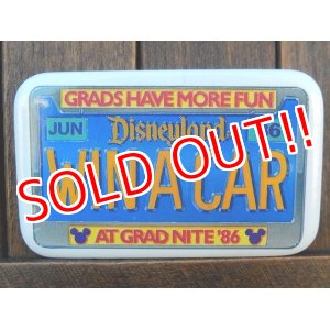 画像: ct-171206-79 Disneyland / 1986 Grad Nite Pinback