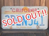 画像: dp-171206-09 License Plate "CALIFORNIA"