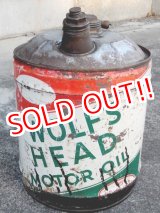 画像: dp-180110-31 WOLF'S HEAD / Vintage 5 Gallon Oil Can