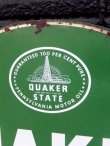 画像9: dp-171206-40 Quaker State / 1940's W-side Metal Sign