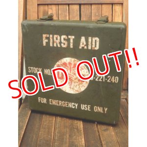 画像: dp-180201-13 1940's U.S.FIRST AID KIT BOX