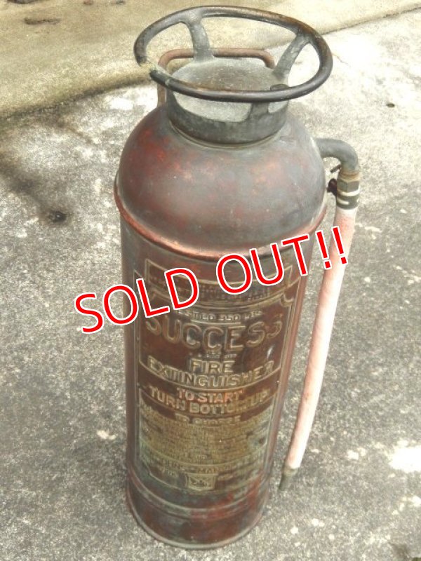 画像1: dp-180201-05 1940's Metal Fire Extinguisher