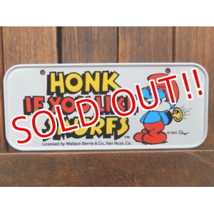 画像: ct-180201-14 Papa Smurf / 1980's Bicycle Plate