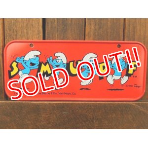 画像: ct-180201-11 Smurf / 1980's Bicycle Plate