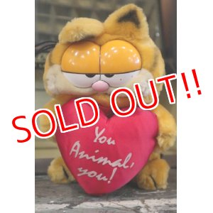 画像: ct-180201-20 Garfield / R.DAKIN 1980's Plush Doll "You Animal,You!"