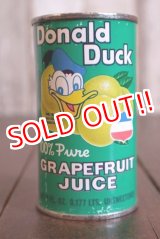 画像: ct-180201-98 Donald Duck / 1960's-1970's Grapefruit Juice Can