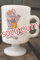 画像: dp-180401-25 Chuck E. Cheese / Federal 1980's Footed Mug