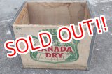 画像: dp-180401-04 Canada Dry / 1950's Wood Box