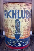 画像3: dp-180501-02 RICHLUBE / 5 Quarts Motor Oil Can