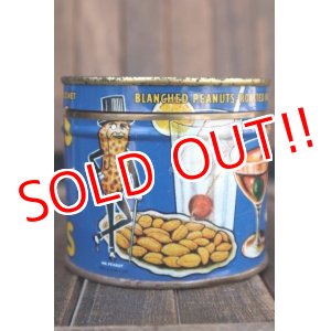 画像: dp-180501-05 Planters / Mr.Peanuts 1940's Cocktail Salted Peanuts Tin Can