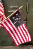 画像3: dp-180110-27 1970's〜U.S.A. mini Flag Holder Set