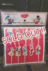 画像: ct-150901-34 Disney / 1970's Party Pick Candleholder