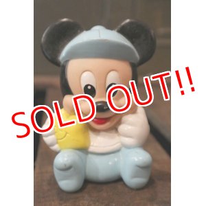 画像: ct-150901-25 Baby Mickey Mouse / ARCO 1980's Squeaky Doll