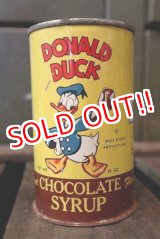 画像: ct-180501-01 Donald Duck / 1940's Chocolate Syrup Can