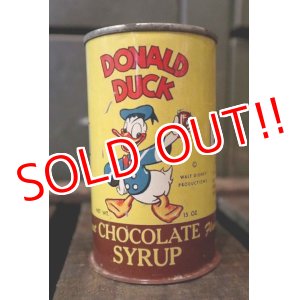 画像: ct-180501-01 Donald Duck / 1940's Chocolate Syrup Can