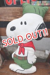 画像: ct-18-508-02 Snoopy / 1970's Pillow Doll "Beagle Scout"