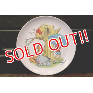 画像: ct-180514-01 Winnie the Pooh / 1970's Plastic Plate