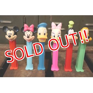 画像: pz-130917-04 Disney Characters / 1990's PEZ Dispenser set of 6