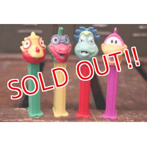 画像: pz-130917-04 PEZ-A-SAURS / 1990's PEZ Dispenser set of 4