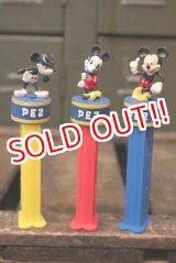 画像: pz-130917-04 Mickey Mouse / PEZ Candy Inc.80th Anniversary Dispenser set of 3