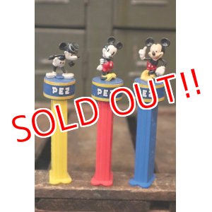 画像: pz-130917-04 Mickey Mouse / PEZ Candy Inc.80th Anniversary Dispenser set of 3