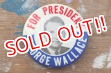 画像: pb-160901-145 George Wallace For President / Vintage Pinback