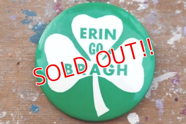 画像1: pb-160901-145 ERIN GO BRAGH / Vintage Pinback