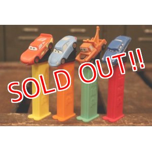 画像: pz-130917-04 Cars / PEZ Dispenser Set