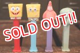 画像: pz-130917-04 Spongebob / PEZ Dispenser Set