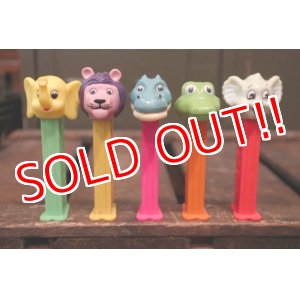 画像: pz-130917-04 Kooky Zoo / PEZ Dispenser Set