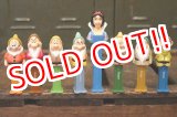 画像: pz-130917-04 Snow White & 7 Dwarfs / PEZ Dispenser Set