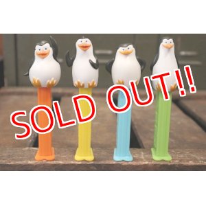 画像: pz-130917-04 Penguins from Madagascar / PEZ Dispenser Set 