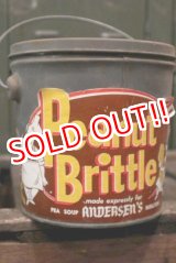 画像: dp-180601-23 Andersen's / Peanut Brittle Bucket Can